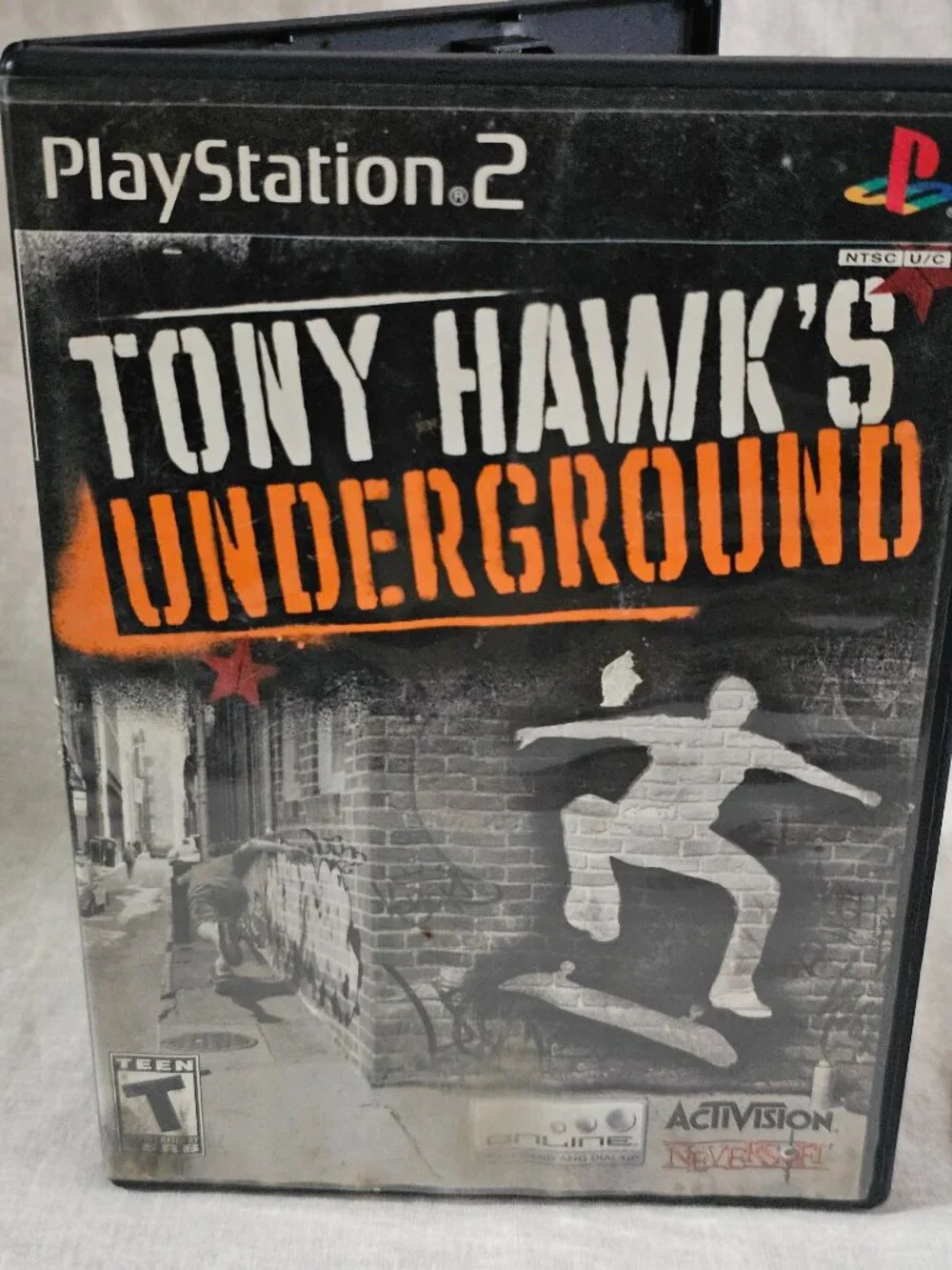 Tony Hawk's Underground PS2 (Sony PlayStation 2, 2003) Disc Good THUG